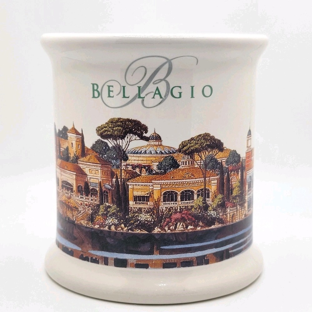 Bellagio Las Vegas Souvenir Ceramic‎ Coffee Mug Scenic Architecture